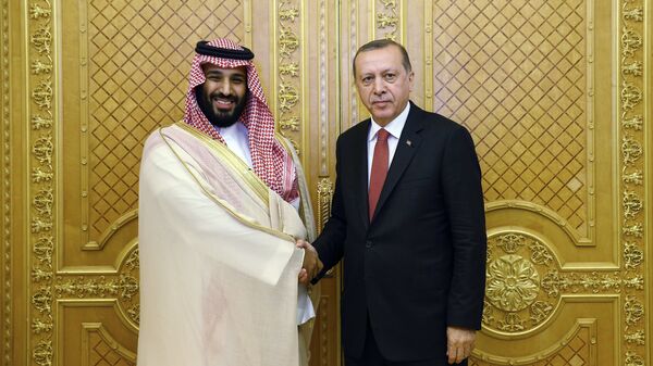 الرئيس التركي رجب طيب أردوغان وولي العهد السعودي الأمير محمد بن سلمان - سبوتنيك عربي