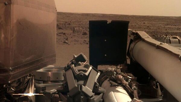 أول صورة لمسبار إنسايت من على سطح المريخ - سبوتنيك عربي