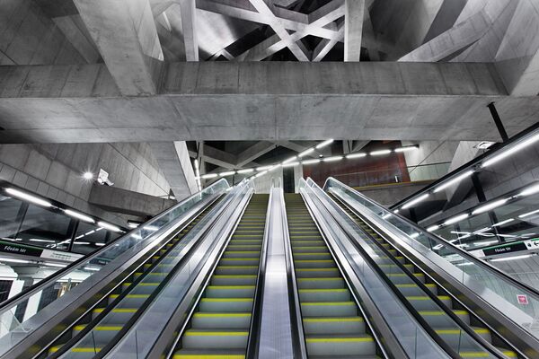 مشروع معماري لمترو أنفاق M4 Metro Line في المجر، الحاصل على جائزة RIBA AWARD for International Excellence - سبوتنيك عربي