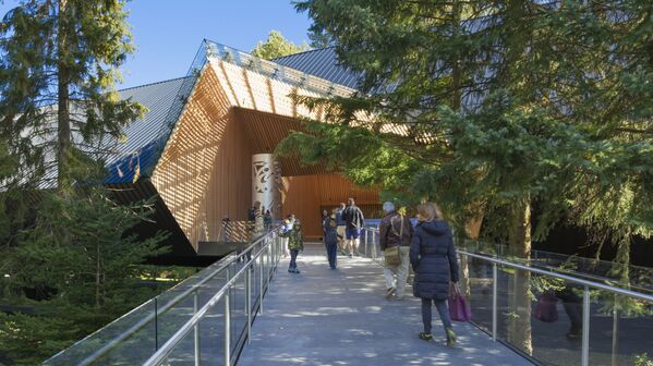 مشروع  معماري لمتحف Audain Art Museum في كندا، الحاصل على جائزة RIBA AWARD for International Excellence - سبوتنيك عربي