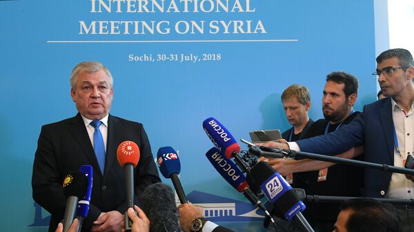  مبعوث الرئيس الروسي إلى سوريا ألكسندر لافرينتيف - سبوتنيك عربي