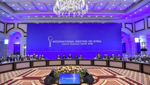 محادثات أستانا حول سوريا، كازاخستان 29 نوفمبر/ تشرين الثاني 2018 - سبوتنيك عربي