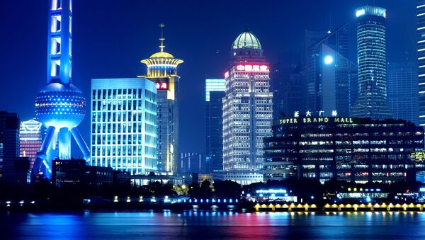 برج التلفزيون لؤلؤة الشرق في شنغهاي، الصين - سبوتنيك عربي