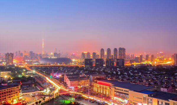 برج التلفزيون تيانجين، الصين - سبوتنيك عربي
