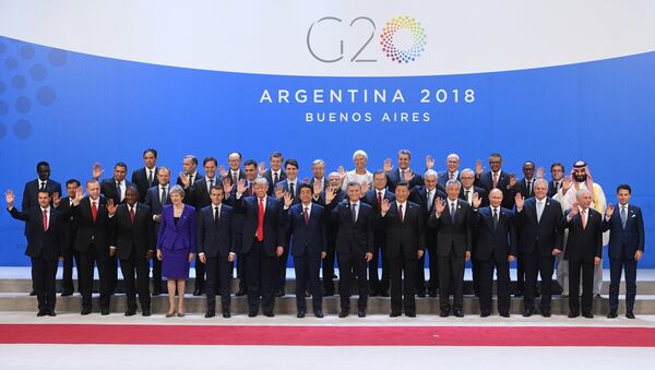 قادة  قمة مجموعة العشرين (G20) في بوينس آيرس، 30 نوفمبر/ تشرين الثاني 2018 - سبوتنيك عربي