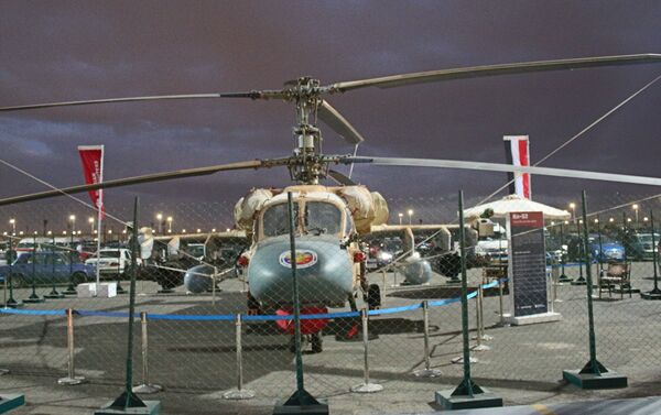 المروحية الروسية كا 52 في معرض إيديكس 2018 - سبوتنيك عربي