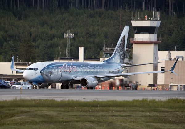 طائرة لشركة الطيران Alaska Airlines - سبوتنيك عربي