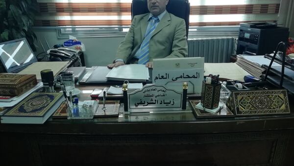 المحامي العام بإدلب القاضي زياد الشريفي - سبوتنيك عربي