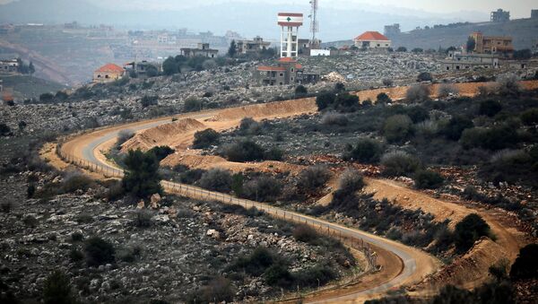 الحدود بين لبنان و إسرائيل، 9 ديسمبر/ كانون الأول 2018 - سبوتنيك عربي
