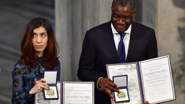 ناديا مراد في حفل جوائز نوبل - سبوتنيك عربي