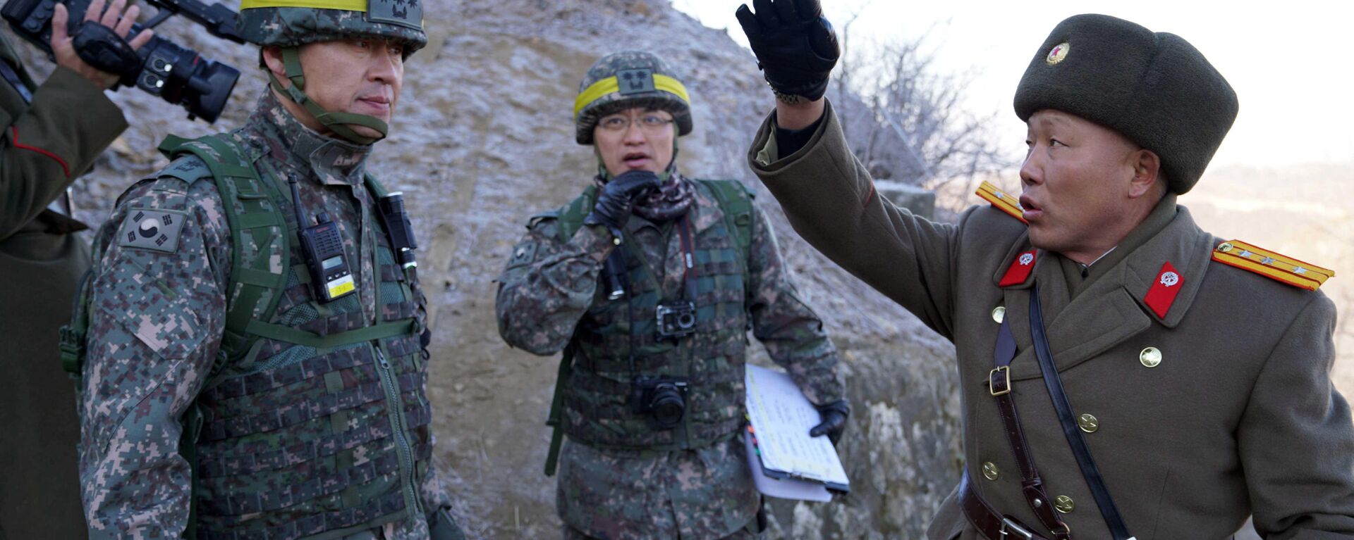 الحدود بين كوريا الجنوبية و كوريا الشمالية - الجنود - الجيش الكوري الجنوبي والشمالي، 12 ديسمبر/ كانون الأول 2018 - سبوتنيك عربي, 1920, 23.02.2022