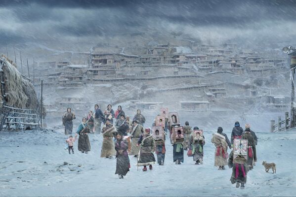 صورة للمصور هي جيان من الصين، الفائزة في فئة التصوير أفضل صورة فردية حار/ بارد - سبوتنيك عربي
