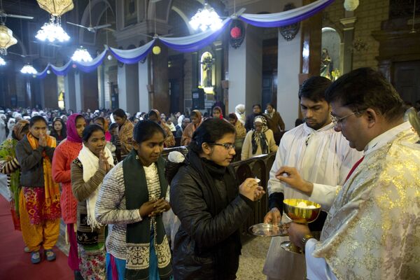 قداس عيد الميلاد في الهند - سبوتنيك عربي