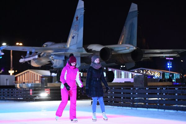 افتتاح مدينة الشتاء في مركز معارض عموم روسيا في موسكو - سبوتنيك عربي