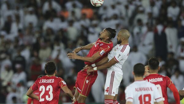 من مباراة افتتاح كأس الأمم الآسيوية بين الإمارات مع البحرين - سبوتنيك عربي
