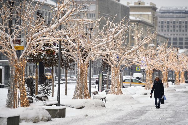 فصل الشتاء حول العالم - موسكو، روسيا  يناير/ كانون الثاني 2019 - سبوتنيك عربي