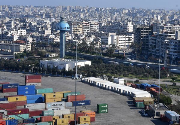 ميناء اللاذقية و جزء من المدينة - سبوتنيك عربي