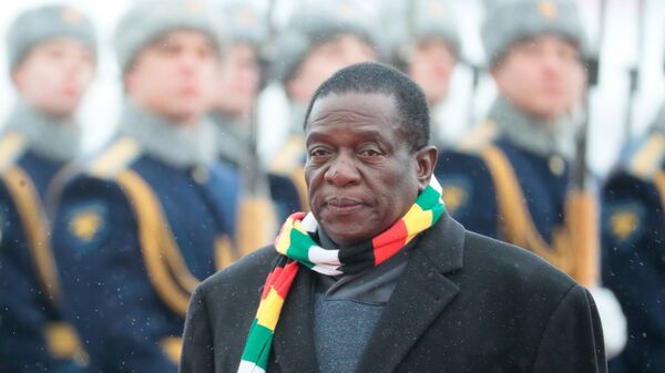 زيارة رئيس زيمبابوي إيمرسون منانغاغوا إلى موسكو - سبوتنيك عربي