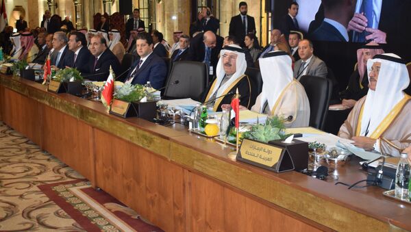 إجتماع وزراء الخارجية العرب في إطار القمة الاقتصادية العربية في بيروت، لبنان 18 يناير/ كانون الثاني 2019 - سبوتنيك عربي