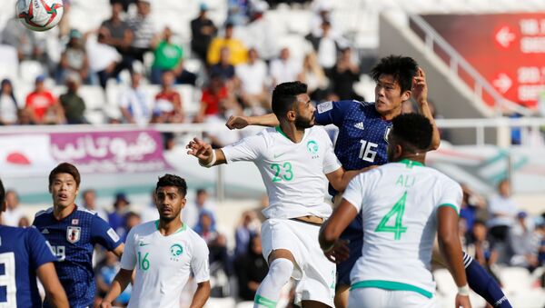 مباراة السعودية واليابان في كأس آسيا 2019 - سبوتنيك عربي