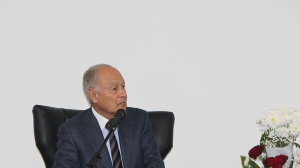 أحمد أبو الغيط  الأمين العام لجامعة الدول العربية - سبوتنيك عربي
