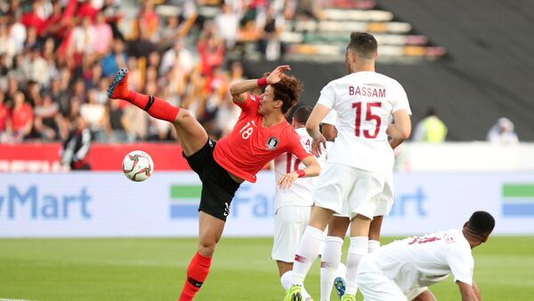 مباراة قطر وكوريا الجنوبية كأس آسيا 2019 - سبوتنيك عربي