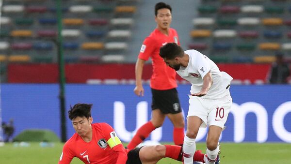 مباراة قطر وكوريا الجنوبية كأس آسيا 2019 - سبوتنيك عربي