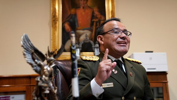 الملحق العسكري في سفارة فنزويلا لدى واشنطن الكولونيل خوسيه لويس سيلفا - سبوتنيك عربي