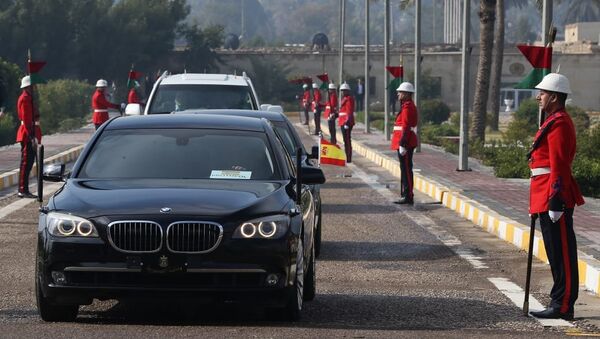 زيارة ملك إسبانيا فيليب السادس إلى بغداد، في أول زيارة لملك إسباني إلى العراق منذ أربعة عقود 30 يناير/ كانون الثاني 2019 - سبوتنيك عربي