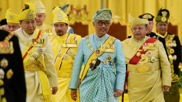  الملك الجديد في ماليزيا، عبد الله ريات الدين المصطفى بالله، كوالالمبور، يناير/ كانون الثاني 2019 - سبوتنيك عربي