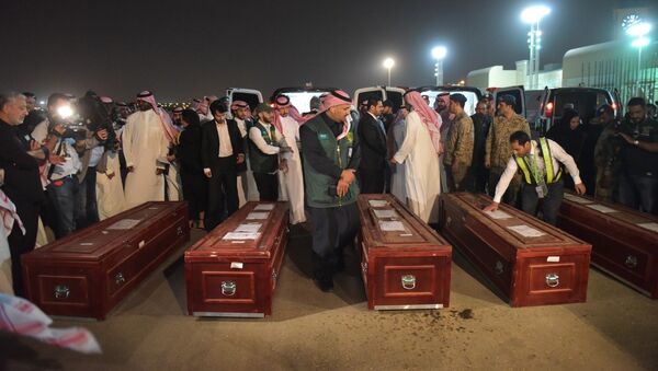 جثامين ضحايا الألغام في السعودية - سبوتنيك عربي