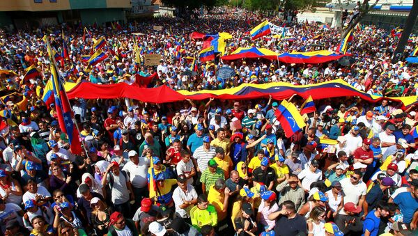 مظاهرات فنزويلا - سبوتنيك عربي
