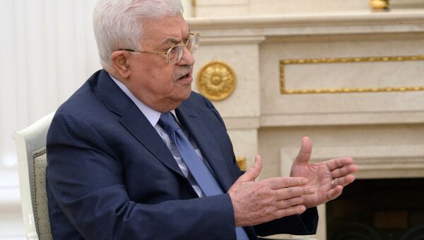 الرئيس الفلسطيني محمود عباس في موسكو، 14 يوليو/ تموز 2018 (صورة أرشيفية) - سبوتنيك عربي
