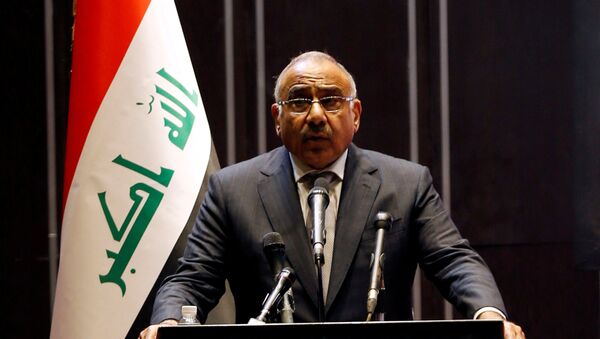 رئيس مجلس الوزراء العراقي عادل عبد المهدي - سبوتنيك عربي