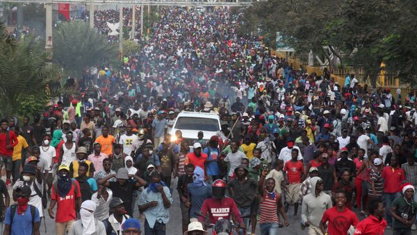 احتجاجات هايتي - سبوتنيك عربي