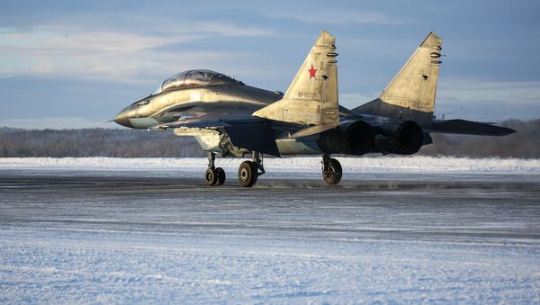 مناورات لمقاتلات ميغ-29 كا في منطقة مورمانسك الروسية - سبوتنيك عربي