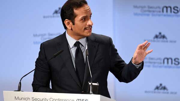 وزير خارجية قطر محمد بن عبد الرحمن آل ثاني - سبوتنيك عربي