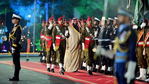ولي العهد السعودي الأمير محمد بن سلمان أثناء زيارته إلى باكستان - سبوتنيك عربي