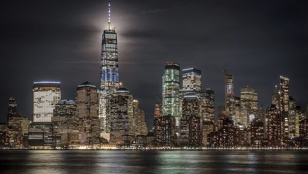 ظهور القمر العملاق في نيويورك، الولايات المتحدة 19 فبراير/ شباط 2019 - سبوتنيك عربي