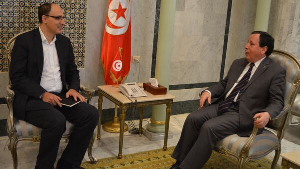 وزير الشؤون الخارجية التونسي خميس الجهيناوي - سبوتنيك عربي