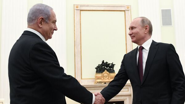 الرئيس الروسي فلاديمير بوتين ورئيس الوزراء الإسرائيلي بنيامين نتنياهو - سبوتنيك عربي