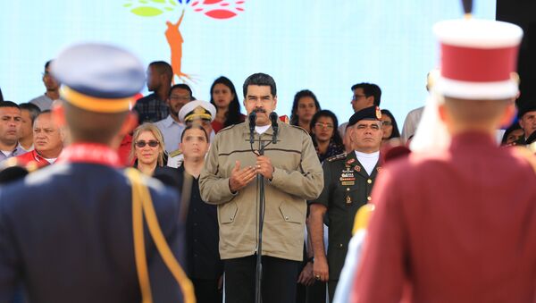 الرئيس الفنزويلي نيكولاس مادورو في الذكرى السادسة لرحيل سلفه هوغو تسافيز - سبوتنيك عربي
