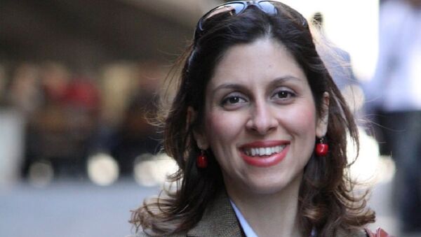 موظفة الإغاثة الإيرانية البريطانية، نازانين زاغاري راتكليف، المحكوم عليها بالسجن لمدة خمسة أعوام في إيران - سبوتنيك عربي