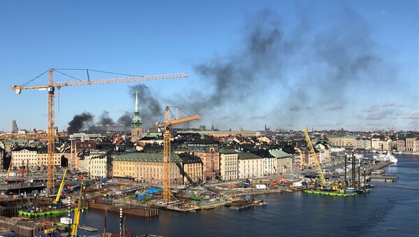 حادثة انفجار باص في ستوكهولم - سبوتنيك عربي