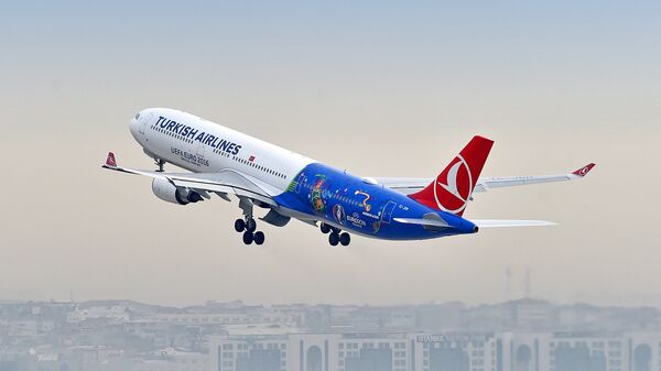 طائرة تابعة للخطوط الجوية التركية - سبوتنيك عربي