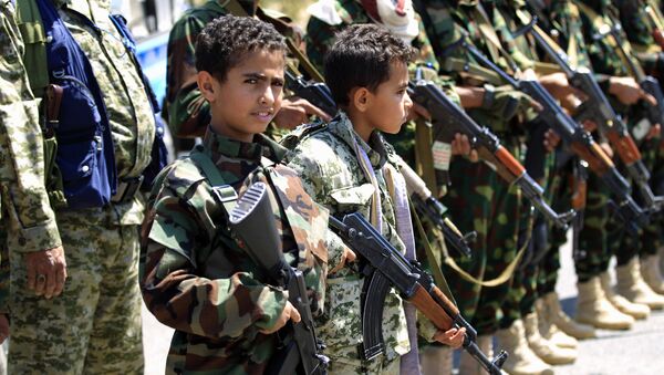 تجنيد الأطفال في اليمن - سبوتنيك عربي