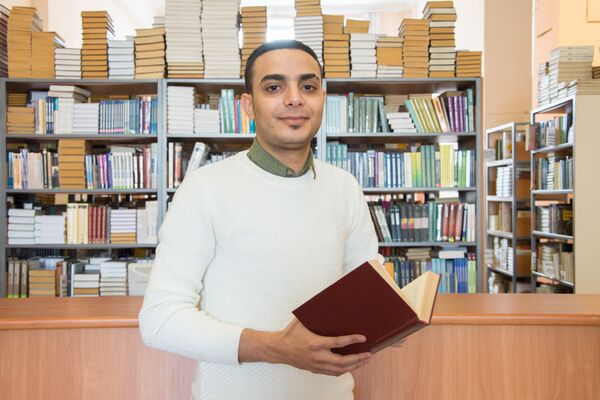 أسامة الزبيدي، طالب من اليمن في جامعة جنوب الأورال أسامة الزبيدي، طالب من اليمن في جامعة جنوب الأورال - سبوتنيك عربي