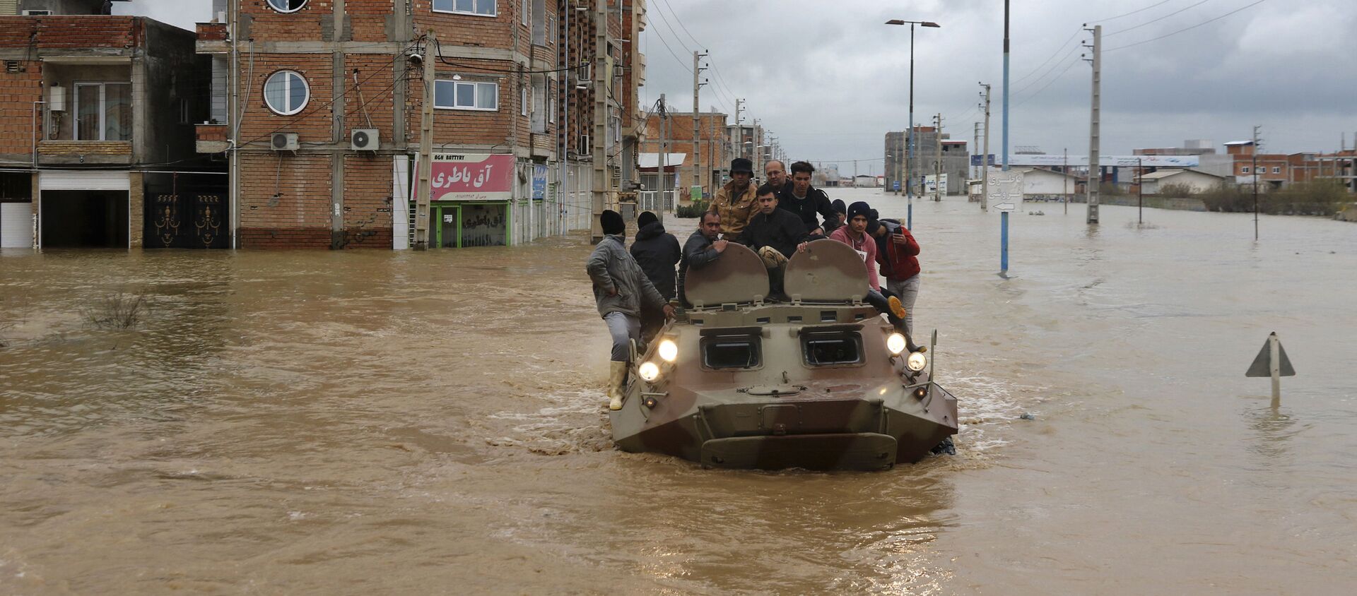 إيران - المناطق المنكوبة إثر السيول الهائلة التي غمرت البلدات الإيرانية، 25 مارس/ آذار 2019 - سبوتنيك عربي, 1920, 02.04.2019