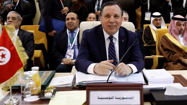 وزير الخارجية التونسي، خميس الجهيناوي - سبوتنيك عربي