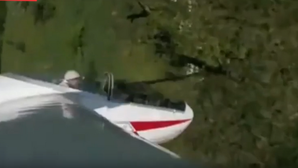 لحظة اصطدام طائرة شراعية بالأرض - سبوتنيك عربي